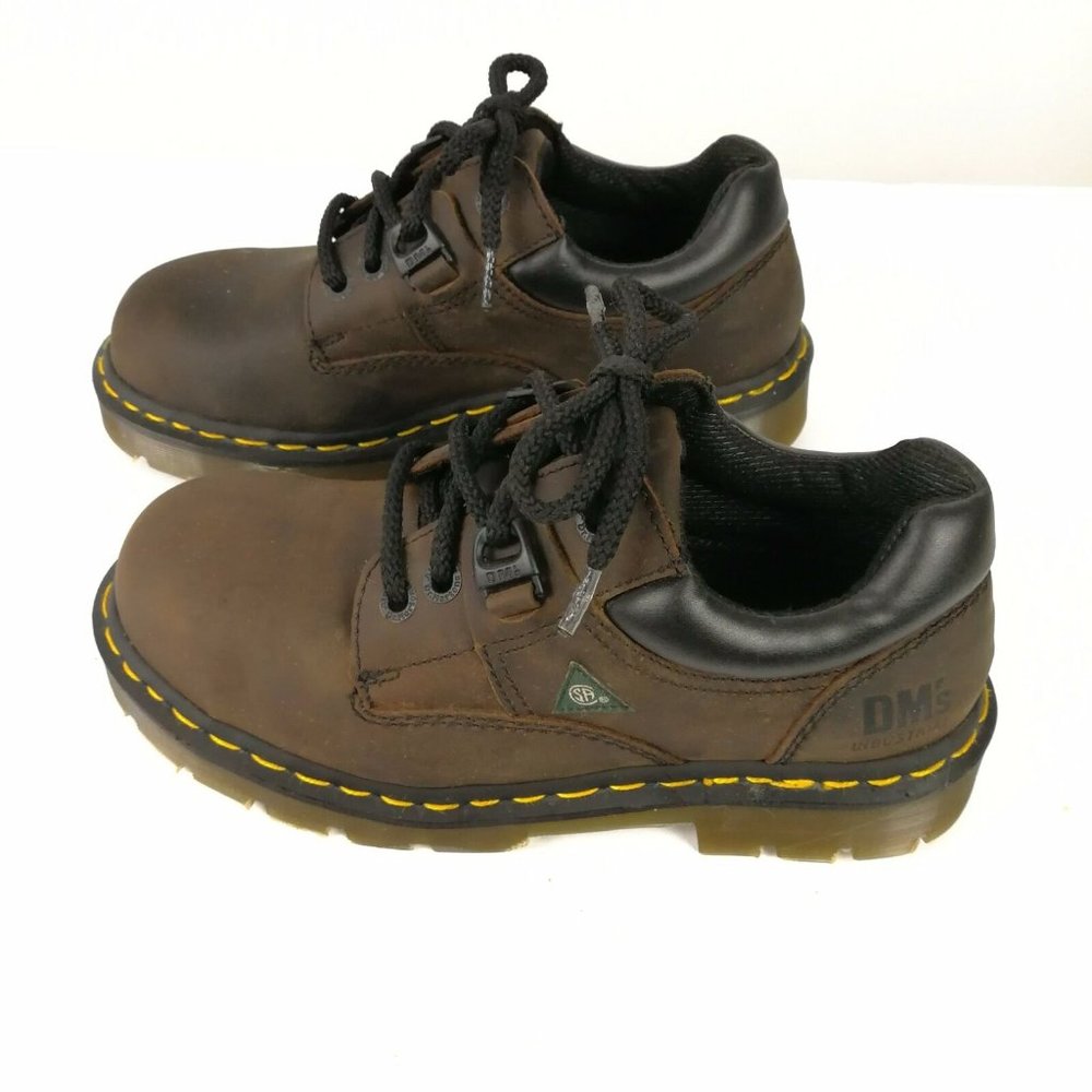 Doctor Martens Safety Shoe Boots Size 6 B Brown